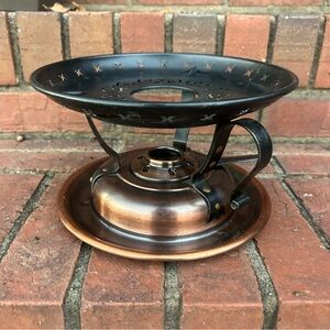 Stöckli Nestal Copper fondue rechaud (warmer stand) SWISS MADE